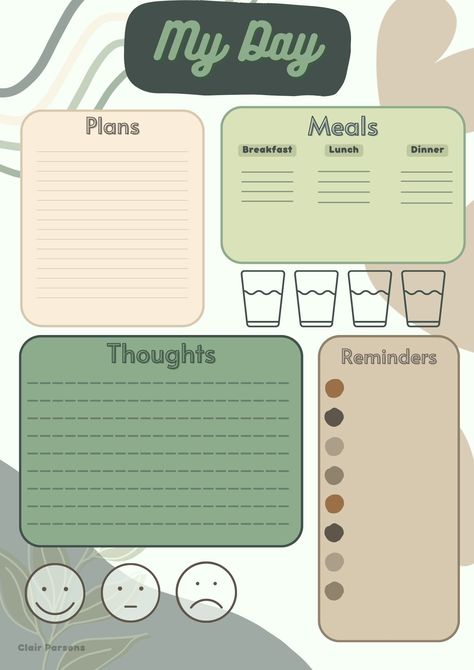 Daily Planner freeblogplanner #travelplannertemplate #weeklymealplannertemplate #contentplanner🍋 Daily Planner Green Aesthetic, Daily Reminder Template, Aesthetic Daily Planner Template, Daily Planner Aesthetic, Aesthetic Daily Planner, Daily Planner Ideas, Daily Planner Templates, Daily Planner Book, Cute Daily Planner