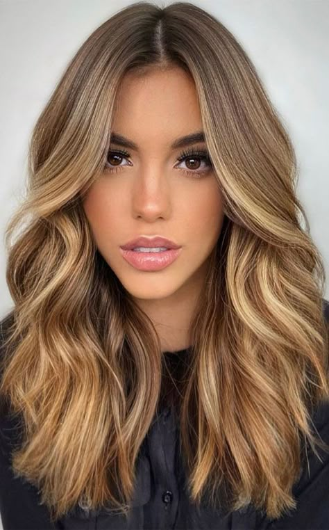 best hair color ideas, hair color trends 2022, spring 2022 hair color trends, new hair color trends 2022, winter 2022 hair color trends, hair color for women 2022, 2022 hair color trends korean, hair color ideas 2022, blonde hair, brown hair color Rooted Golden Blonde Hair, Medium Golden Blonde Hair Color, Medium Golden Brown Hair With Highlights, Golden Beige Hair, Golden Blonde Balayage On Brown Hair, Medium Golden Brown Hair, Golden Brown Balayage, Golden Blonde Ombre, Medium Golden Brown