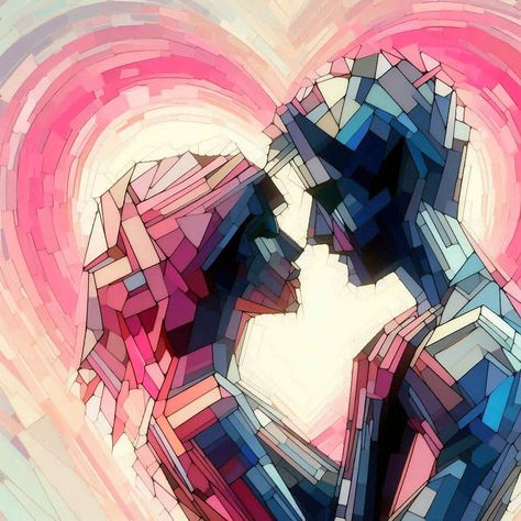 Abstract couple love digital painting Abstract Art Love Couple, Abstract Art Love, Art Love Couple, Pretty Paintings, Best Couple Pictures, I Want Love, Art Love, Couple Art, Cream Cake