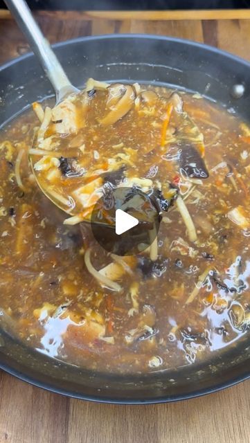 Chef Ahmed on Instagram: "Our fall/winter soup series continues with a Hot and Sour soup that’s 100x more flavorful than takeout 🥡 Ingredients o 8 cups chicken or vegetable stock o 5 wood ear mushrooms, rehydrated and thinly sliced o 7 shiitake mushrooms, rehydrated and sliced o (8 oz) 1 cup firm tofu, diced o 1 white end of scallion, sliced o 1 cup bamboo shoots, julienned o 1 cup carrots, julienned o ¼ cup black vinegar o ¼ cup soy sauce o 1 teaspoon mushroom flavored dark soy sauce o 1/3 cup cornstarch mixed with ½ cup water (for thickening) o 1 egg, whisked o 1 teaspoon white pepper o ½ teaspoon black pepper o 1 teaspoon sesame oil o 1 teaspoon sugar o 1 teaspoon MSG o 1 teaspoon crushed peppers o 1 tablespoons Shaoxing wine o 1 tablespoon neutral oil o 2 green oni Tictoc Recipes, Shiitake Mushroom Soup, Asian Soups, Black Vinegar, Special Dishes, Dark Soy Sauce, Winter Soup, Hot And Sour Soup, Firm Tofu