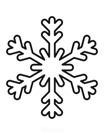 Snowflake Coloring Page Simple Outline 12 Snow Flake Coloring Page, Snow Flakes Templates, Pictures Of Snowflakes, Snow Flakes Drawing Easy, Snow Flakes Printable, Snowflake Template Printable Free, Preschool Rocket, Drawing Snowflakes, Snow Flake Pattern