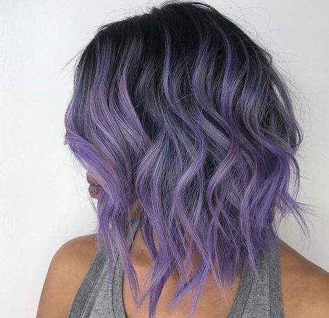 Blue And Purple Hair Color, Blue And Purple Hair, Purple Hair Color Ideas, Purple Hair Color, Pulp Riot Hair Color, Pulp Riot, Lavender Hair, Hair Color Purple, Fresh Hair