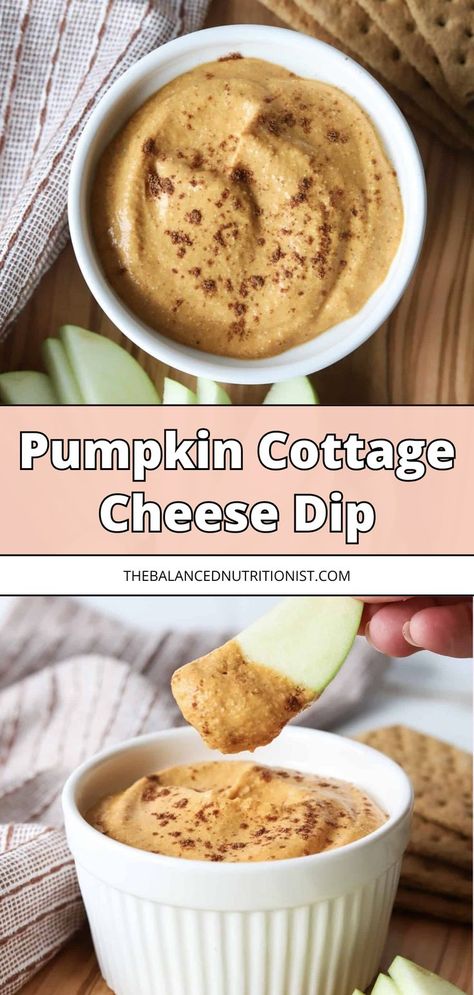 Try this pumpkin cottage cheese dip for a healthy pumpkin dip that's also a delightful cottage cheese dessert. This whipped pumpkin dip is a perfect fall cottage cheese recipe, combining the flavors of a pumpkin pie dip with the benefits of a high protein fall dessert. It’s the ultimate guilt-free treat! Healthy Pumpkin Dip, Cottage Cheese Whip, Pumpkin Cottage Cheese, Cottage Cheese Pumpkin, Cottage Cheese Dessert, Cottage Cheese Dessert Recipes, Cottage Cheese Dip, Healthy Pumpkin Dessert, Cottage Cheese Recipes Healthy