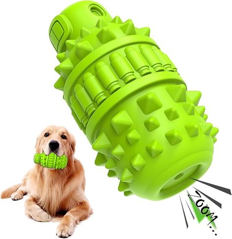 Amazon.com : PIFFZEDO Natural Rubber Dog Toy for Large Medium Breed Aggressive Chewer Super Power Dog Chew Toys Squeaky Dog Birthday Toy Dog Toothbrush Interactive Tough Durable Dog Toys(Green,Large) : Pet Supplies Dog Entertainment, Dog Toys Indestructable, Tough Dog Toys, Durable Dog Toys, Dog Toothbrush, Toy Dog, Birthday Toys, Aggressive Dog, Interactive Dog Toys