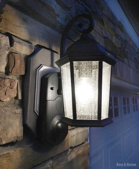 MAXIMUS Smart Security Light: all-in-one light and camera House Security, Outdoor Security Lights, Camera Lights, Security Lighting, Outdoor Security Lighting, Swat Team, Camera Light, Wireless Home Security, Door Upgrade