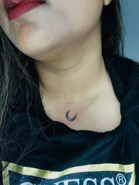 Half Moon Tattoo, Small Tattoos For Guys, Moon Tattoo, Half Moon, Small Tattoos, Tattoos For Guys, Moon, Tattoos, Quick Saves