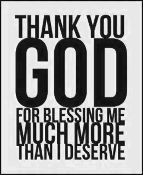 Every day that we breath new life is a blessing that we don't deserve. We serve a mighty god, a great God that has given us dominion on earth and his unmerited grace so that we can feel like we are good enough, even when things seem to be going haywire in our lives. Our God is a God of love and as we are made in his image, we should celebrate, and praise him for the fact that he didn't have to do anything for us. Ayat Alkitab, Favorite Sayings, Gratitude Quotes, Thank You God, Makkah, God Is Good, Trust God, Woman Quotes, Great Quotes