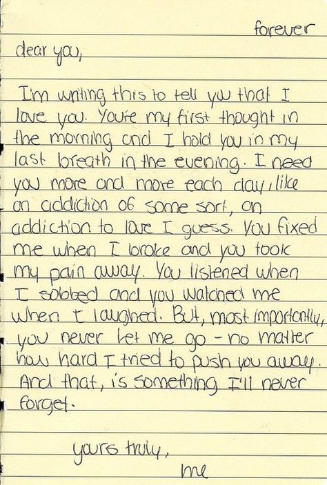 A love letter about being there for someone.  Sweet. Letters To Your Boyfriend, Letter To My Boyfriend, Love Letter For Boyfriend, Love Letters To Your Boyfriend, Letter For Him, Writing A Love Letter, Paragraphs For Him, Letters To Boyfriend, Letter Ideas