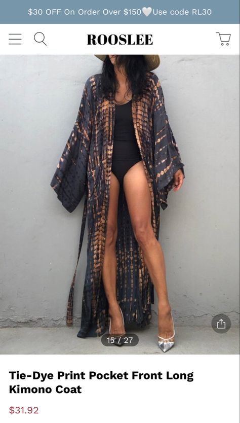 Long Kimono Outfit Dressy, Boho Kimono Outfit, Long Kimono Outfit, Kimono Outfit, Kimono Coat, Batik Dress, Boho Kimono, Solid Color Dress, Long Kimono