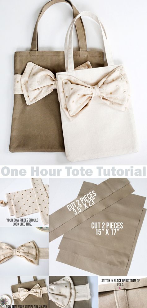 DIY: One Hour Tote Bag Tutorial Bag Lining Tutorial, Cloth Bag Making Ideas, Diy Cloth Bag, How To Make Tote Bags Diy, Canvas Sewing Projects, Simple Bags To Sew, How To Make A Tote Bag, Bag Making Ideas, Small Fabric Projects