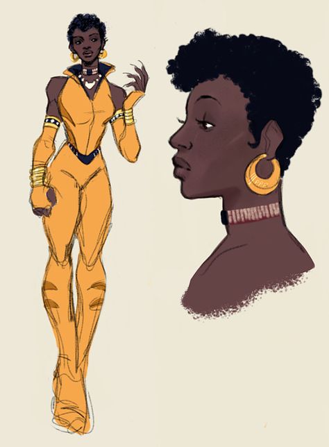 (14) A Vixen design I made all the way back in early 2023. The only recent addition to this page is the portrait on the right. – @plausible-possible-perhaps on Tumblr Wonder Woman Character Design, Inque Batman Beyond, Batwoman Redesign, Black Starfire, Female Villian, Female Artworks, Vixen Dc, Dc Artwork, Black Superheroes