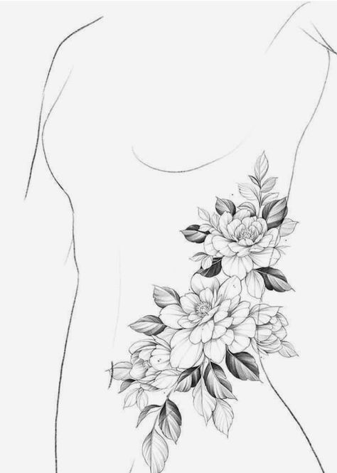 Tattoos Stomach, Side Stomach Tattoos, Stomach Tattoos Women, Hip Tattoos Women, Tattoos Women, Tattoo Women, Stomach Tattoos, Stylist Tattoos, Side Tattoos