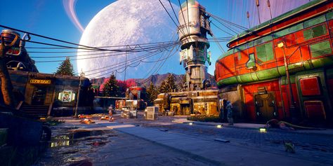 Numerous Unreal Engine-powered games honored at 23rd Annual D.I.C.E. Awards The Outer Worlds, Pillars Of Eternity, Sci Fi Rpg, Fallout Game, World Wallpaper, Player One, Fallout New Vegas, Game Pass, Xbox Games