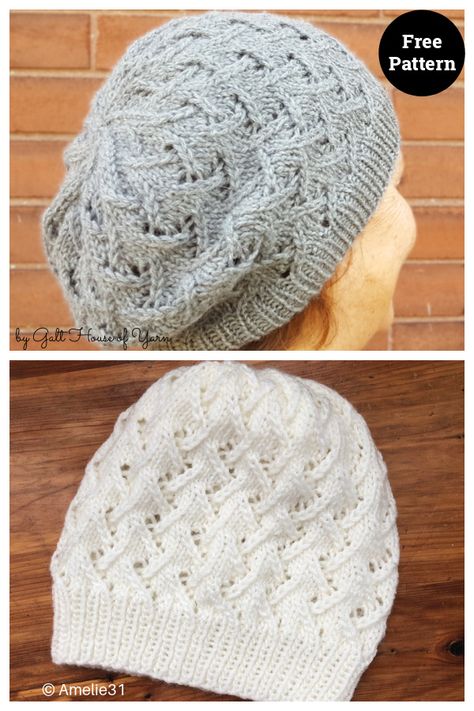 7 Simple Slouch Hat Free Knitting Pattern and Paid - Page 2 of 2 Slouch Hat Pattern Free, Slouch Hat Knit Pattern, Knit Slouchy Hat Pattern, Slouchy Beanie Knit Pattern, Hat Free Knitting Pattern, Slouchy Beanie Pattern, Knitted Slouch Hat, Slouch Hat Pattern, Beanie Pattern Free