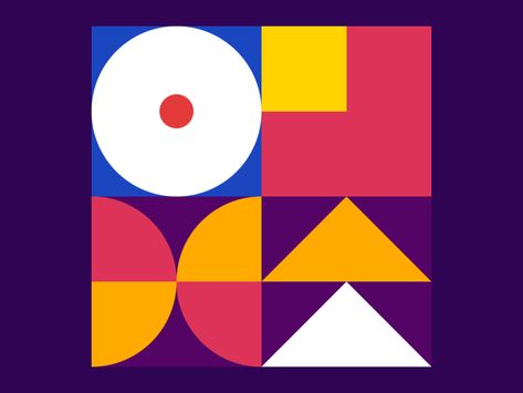 Smart Graphic Design, Abstract Motion Design, Bauhaus Animation, Geometry Animation, Geometry Graphic Design, Geometric Animation, Bauhaus Graphic, Bauhaus Graphic Design, Pattern Animation