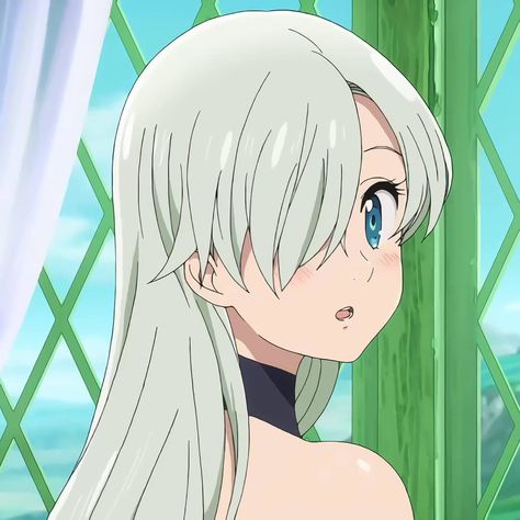 Anime Seven Deadly Sins, Elizabeth Liones, Seven Deadly Sins, Anime Character, Blue Eyes, Hair, Anime, Blue