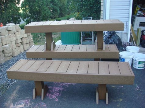 deck benches | Standard Height And Width For Bench On A Deck - Decks & Fencing ... Trex Bench, Deck Benches, Composite Patio, Deck Bench, Deck Bar, Dutch Barge, Composite Decking Boards, Retirement House, Composite Deck