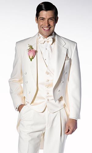 alsformalwear.com Tuxedo Wedding Suit, Summer Wedding Suits, White Wedding Suit, Mens 3 Piece Suits, Tie Vest, Morning Suits, Groom Tuxedo, Vest And Tie, Groomsmen Suits