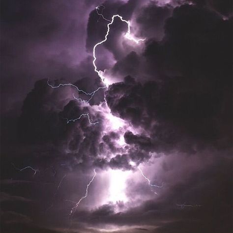 Storm Clouds, Purple Lightning Aesthetic Wallpaper, Purple Lightning Aesthetic, Lightning Aesthetic, Purple Lightning, Purple Gothic, Thunder And Lightning, Lightning Storm, Fantasy Aesthetic