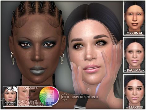 Sims 4 Facemask, Rachel Green Friends, Female Sims, Phoebe Buffay, Women Face, Julianne Moore, Sims 4 Cas, Rachel Green, Natural Eyes