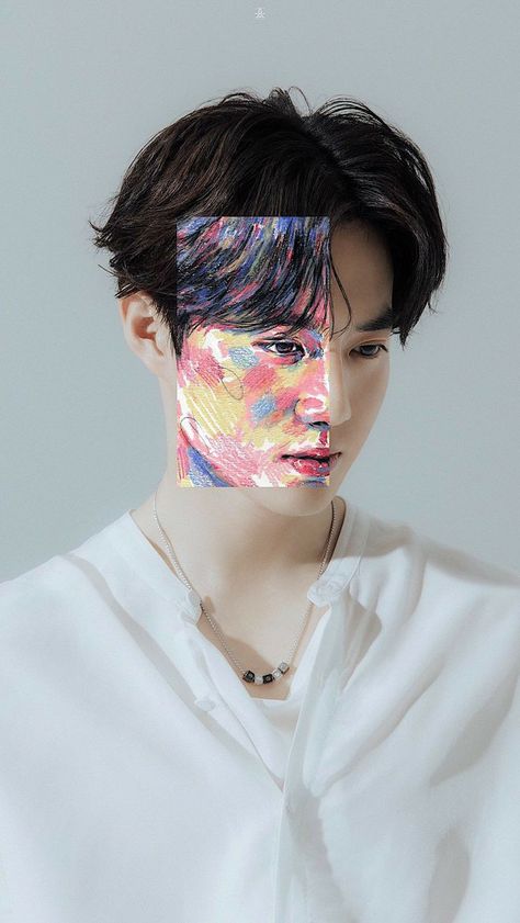 Photographie Portrait Inspiration, Kim Junmyeon, Montage Photo, Creative Portraits, Photo Reference, Photography Inspo, Art Reference Photos, Suho, 그림 그리기