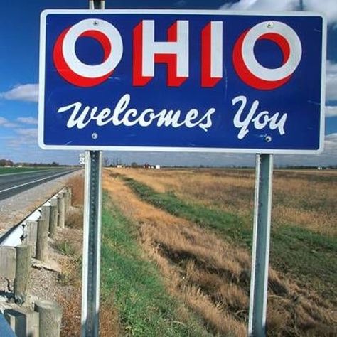 Ohio is for Lovers - Hawthorne Heights Cover by Day Road by Day Road Official Welcome To Ohio, Ohio Is For Lovers, Hawthorne Heights, Brewery Logo, Roadside Signs, State Signs, State Of Ohio, Long Road Trip, Travel Log