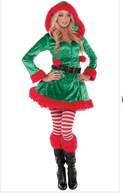 Elf Christmas Elf Costume, Party City Costumes, Elf Dress, Whoville Christmas, Costume For Women, Elf Costume, Holiday Costumes, Christmas Costume, Christmas Costumes