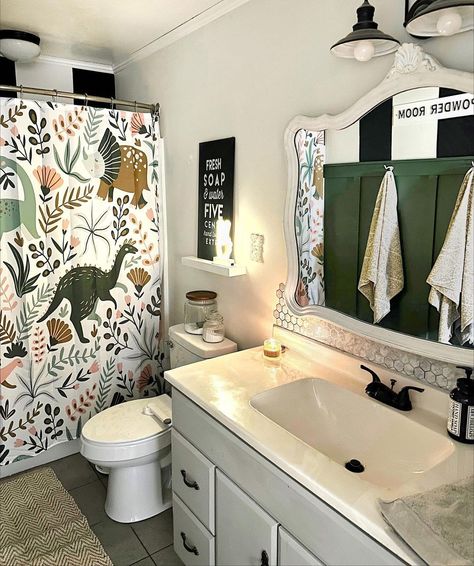 25 Lovely Boy Bathroom Ideas You Wil Love Boys Bathroom Wall Decor, Kid And Guest Bathroom Ideas, Bathroom Ideas Teen, Kid Friendly Bathroom Ideas, Toddler Boy Bathroom Ideas, Shared Bathroom Ideas Kids, Kids And Guest Bathroom Ideas, Kids Jack And Jill Bathroom Ideas, Kids/guest Bathroom