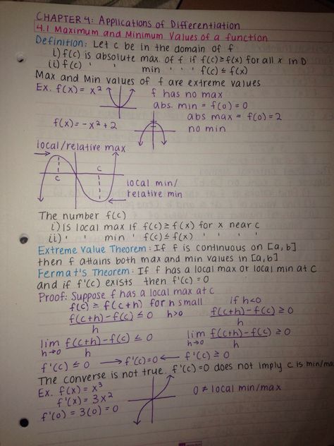 Are my calculus notes Pinterest worthy? Calculus Notes, Pre Calculus, Calculus