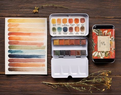 Hey, I found this really awesome Etsy listing at https://www.etsy.com/listing/789259199/mineral-watercolor-paint-palette Watercolour Palette, Watercolor Pallet, Watercolor Supplies, Eco Friendly Art, Palette Art, Handmade Paint, Xmas List, Gum Arabic, Watercolor Palette