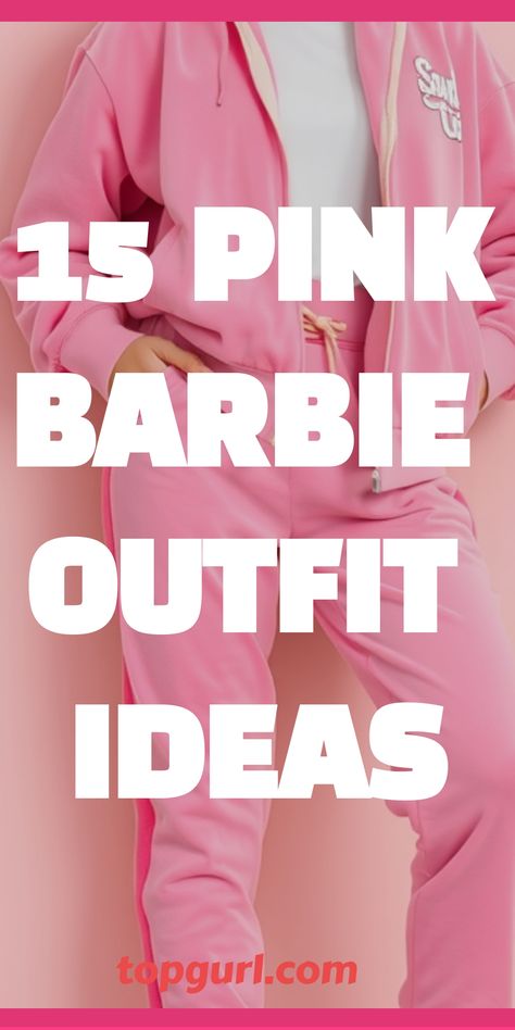 Pink Barbie Outfit Ideas Barbie Pink Outfits Aesthetic, Casual Barbie Outfits, Barbie Pink Outfits, Pink Barbie Outfits, Barbie Aesthetic Outfit, Barbie Outfits Aesthetic, Barbie Outfit Ideas, Pink Outfits Aesthetic, Pink Pencil Skirt