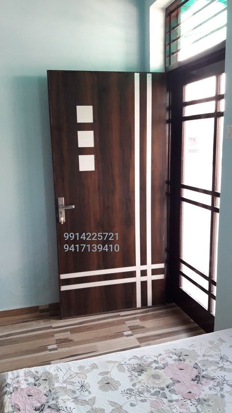 Room Door Sunmica Design, Door Sanmaika Design, Door Design Maica, Flash Door Design Sunmica Modern, Flash Door Design Sunmica, Sanmaika Design For Door, Door Sunmica Design, Flush Door Design Modern Mica, Flush Door Design Modern Sunmica