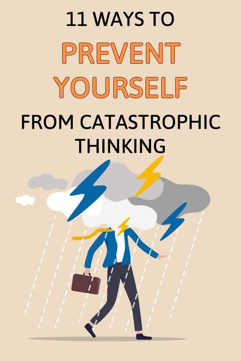 catastrophic thinking Catastrophic Thinking, How To Control Emotions, Power Of Positivity, Think Positive Quotes, Quality Of Life, Negative Thoughts, Note To Self, Positive Mindset, Positive Thinking