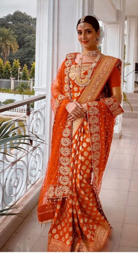 Bangladeshi Bride, Wedding Wardrobe, Latest Bridal Lehenga, Saree Wearing Styles, Indian Bridal Sarees, Indian Bride Outfits, Draping Fashion, Indian Fashion Saree, Saree Designs Party Wear