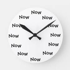 Now Wall Clocks | Zazzle Small Desk Clock, Personalized Wall Clock, Black Numbers, Desk Clocks, Eastern Philosophy, Buddha Teachings, Zen Buddhism, Round Clock, Round Wall Clocks