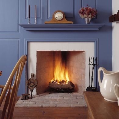 Rumford Fireplace - Old House Features - Bob Vila - tall, shallow design reflects more heat into room Rumford Fireplace, Fireplace Pictures, Fireplace Kits, Dutch Door, Home Fireplace, Fireplace Tile, Building Ideas, House Built, Fireplace Design