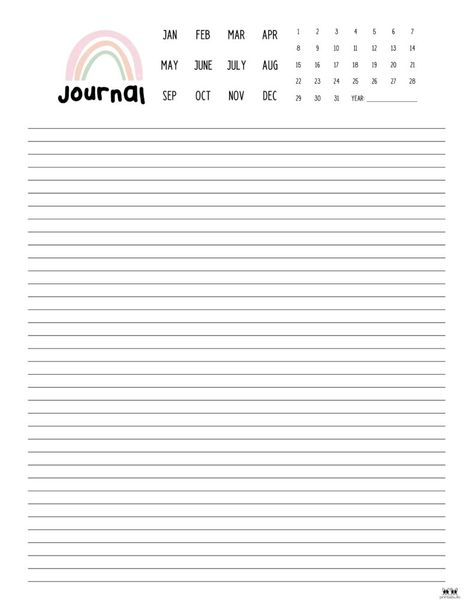 Choose from 25 unique designs for your daily journaling. All journal templates and pages are 100% FREE and can be printed from home! Journal Templates Printable Free, Free Journal Printables Templates, Journal Printables Templates, Aesthetic Daily Planner, Daily Planner Ideas, Daily Planner Templates, Fun Templates, Simple Daily Planner, Daily Planner Sheets