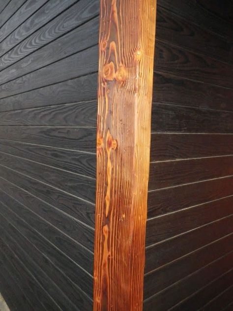 Dalliance Design | A Love Affair With Design: Shou-Sugi-Ban: BURNT CEDAR BOARD Charred Wood Siding, Cedar Boards, Charred Wood, Sugi Ban, Shou Sugi Ban, House Siding, Wood Siding, Into The Woods, Exterior Siding