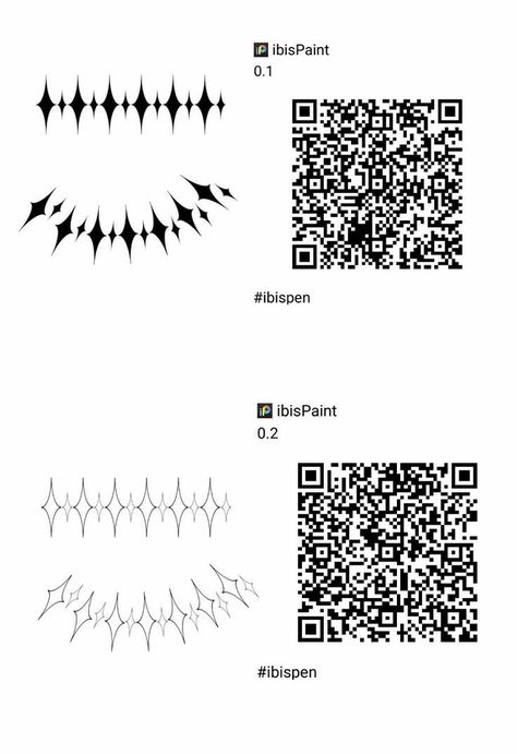 Mã Code Ibispaint, Brick Brush Ibispaint, Scaramouche Robot, Finger Brush Ibis Paint, Ibispaint Qr Codes, Ibis Paint Brushes Qr Code, Brush For Ibispaint, Code Brush Ibis Paint, Ibispaint X Brushes Qr Code