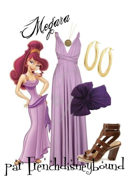 Disneyland Dress, From Tv Series, Megara Hercules, Disney Prom, Princess Inspired Outfits, One Direction Outfits, Disney Dress Up, Disney Themed Outfits, Nerdy Outfits