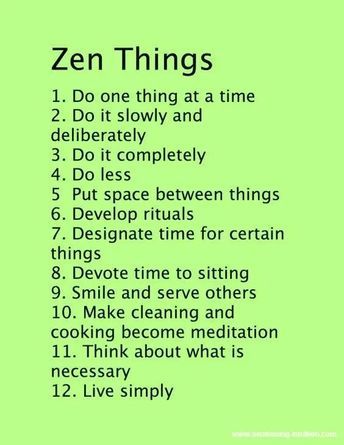 One thing at a time - Write of the Middle Zen Things, One Thing At A Time, Inspirational Affirmations, Zen Quotes, Abundance Quotes, Motivational Sayings, Self Care Activities, Positive Life, Self Improvement Tips