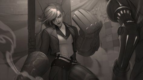 ArtStation - Arcane Vi, Jessica Oyhenart Last Splash, Arcane Vi, Vi Arcane, Tough As Nails, Super Duper, New Adventures, My Last, League Of Legends, Art Reference