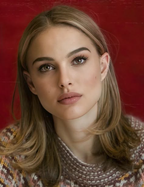 Natalie Portman Blonde, Natalie Portman 90s, Swirl Makeup, Blonde Brown Eyes, Goddess Women, Huge Family, Going Blonde, Family Story, Natalie Portman