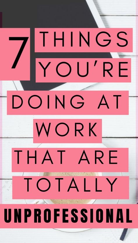 7 Things You're Doing at Work That Are Totally Unprofessional - The WERK LIFE Career Ideas, Career Inspiration, Job Interview Tips, Career Tips, Quitting Your Job, Young Professional, Interview Tips, That Feeling, Lose 40 Pounds