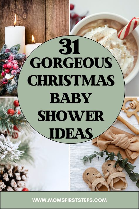 If you're planning a Christmas baby shower, our list of 31 Christmas baby shower ideas will inspire you to plan a beautiful, festive, and memorable gathering. Christmas Tree For Baby Shower, Baby Sprinkle Christmas Theme, White Christmas Baby Shower Ideas, Boy Christmas Baby Shower Ideas, Xmas Baby Shower Theme, Christmas Baby Boy Shower Ideas, Christmas Baby Girl Shower Ideas, Christmas Themed Baby Shower Ideas Girl, Christmas Themed Baby Shower Ideas Boy