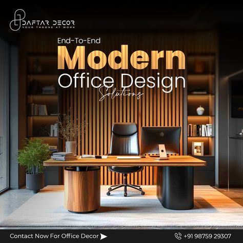 Is it time to give your office a modern makeover? 🌟 Daftar Decor offers end-to-end design and renovation services to help you create the workspace you’ve always wanted. From tailored layouts to expert craftsmanship, we ensure your office is functional, stylish, and aligned with your brand’s vision. 🛠️ 🏢 📍 Visit Us:- LA DAFTER, D 178, Phase 8B, Industrial Area, Sector 74, Mohali, India, (Punjab) #ModernOffice #WorkspaceGoals #OfficeTransformation #OfficeDesign #InteriorDesign #OfficeUpgrade... Office Transformation, Modern Office Design, Best Office, Office Solutions, Office Interior, Interior Design Companies, Office Interior Design, Modern Office, Office Design