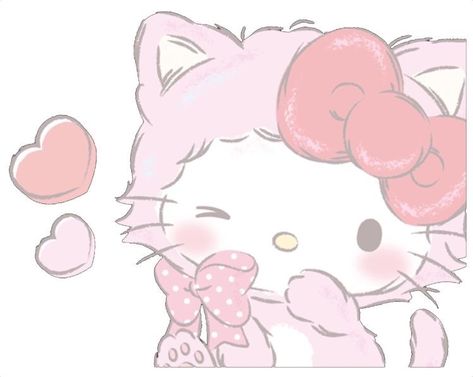 Tumblr, My Melody Aesthetic Icon, Cutie Cat-chan, Decoracion Hello Kitty, Melody Hello Kitty, Cute Mobile Wallpapers, Hello Kitty Characters, Kitty Images, Hello Kitty Art