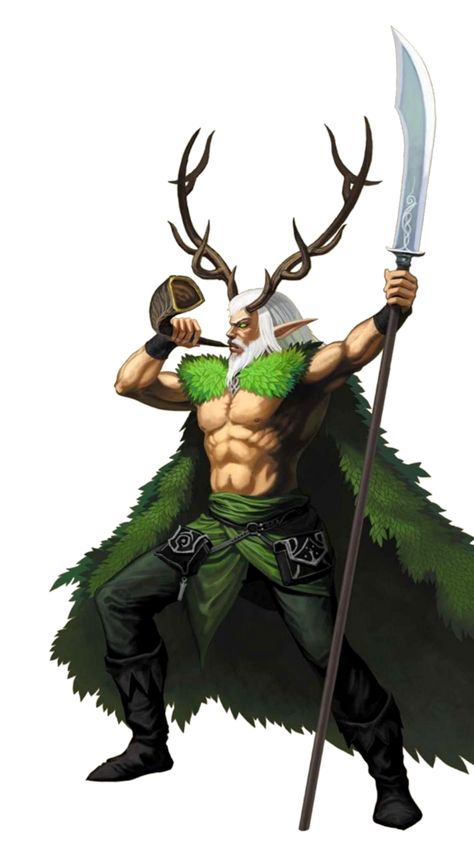 Male Fey Wild Hunt Monarch - Pathfinder PFRPG DND D&D 3.5 5E 5th ed d20 fantasy Fey Wild, Tattoo Homme, Dnd Druid, Dnd Elves, Heroic Fantasy, Fantasy Races, Dungeons And Dragons Characters, Manama, Wild Hunt