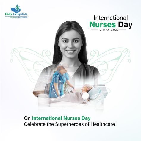 Happy International Nurses Day! Thank you for your selflessness, compassion, and dedication as the backbone of our healthcare system. #InternationalNursesDay #backbone #HealthcareHeroes #nursesday #Medical #FelixHospital Nurses Day Creative Ads, Health Care Creative Ads, Nurse Day Creative Ads, Doctors Day Creative Ads, Medical Creative Ads, Nursing Poster, Nursing Day Poster, Hospital Ads, Vishu Greetings