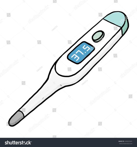 digital thermometer \u002F cartoon vector and illustration, hand drawn style, isolated on white background. #Ad , #SPONSORED, #cartoon#vector#illustration#digital Thermometer Drawing, Thermometer Illustration, Health Words, Instagram Font, Mouth Drawing, Birthday Post Instagram, Ios App Icon Design, Digital Thermometer, Illustration Digital